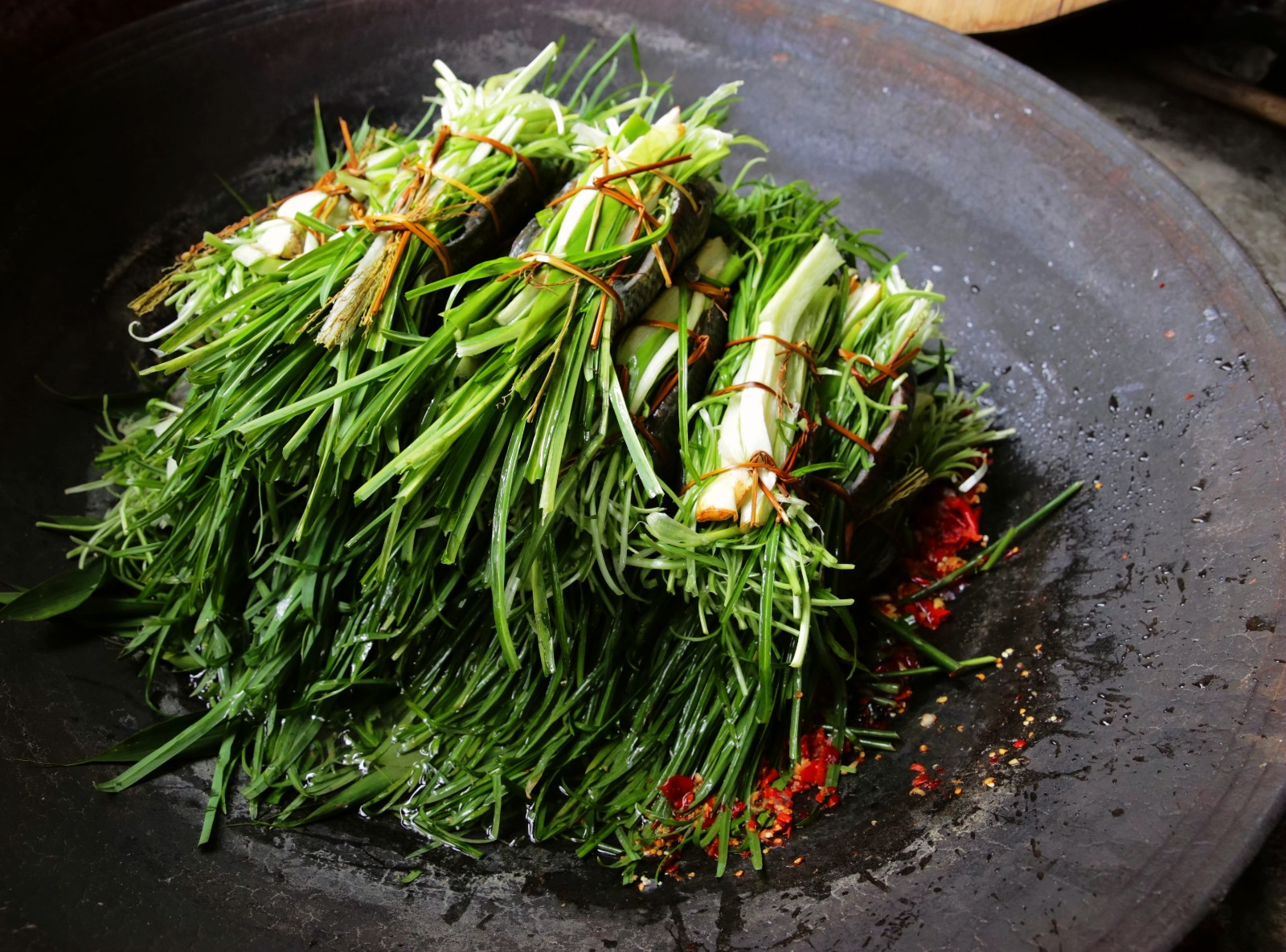 鱼包韭菜怎么做_鱼包韭菜的做法_豆果美食