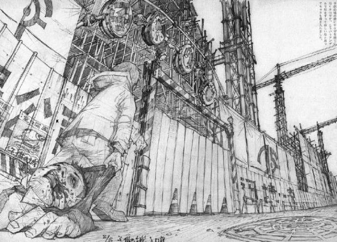 电影动画恶童中的部分分镜草稿细节丰富充满生活感