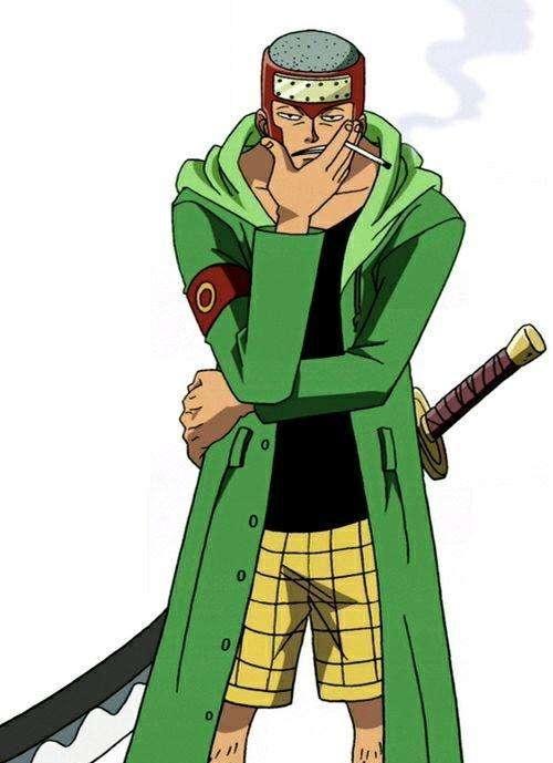 约瑟夫狂妄自大的山贼,号称赏金800万贝利,瞧不起香克斯等海贼们