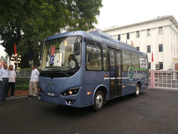 这个月的7至8日,比亚迪又一次服务于当地盛会,为印度新德里第一届全球