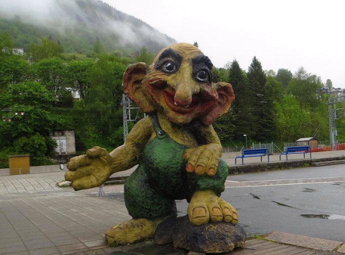 北欧之旅13---乘火车游峡谷|山妖|挪威|峡谷_新浪新闻