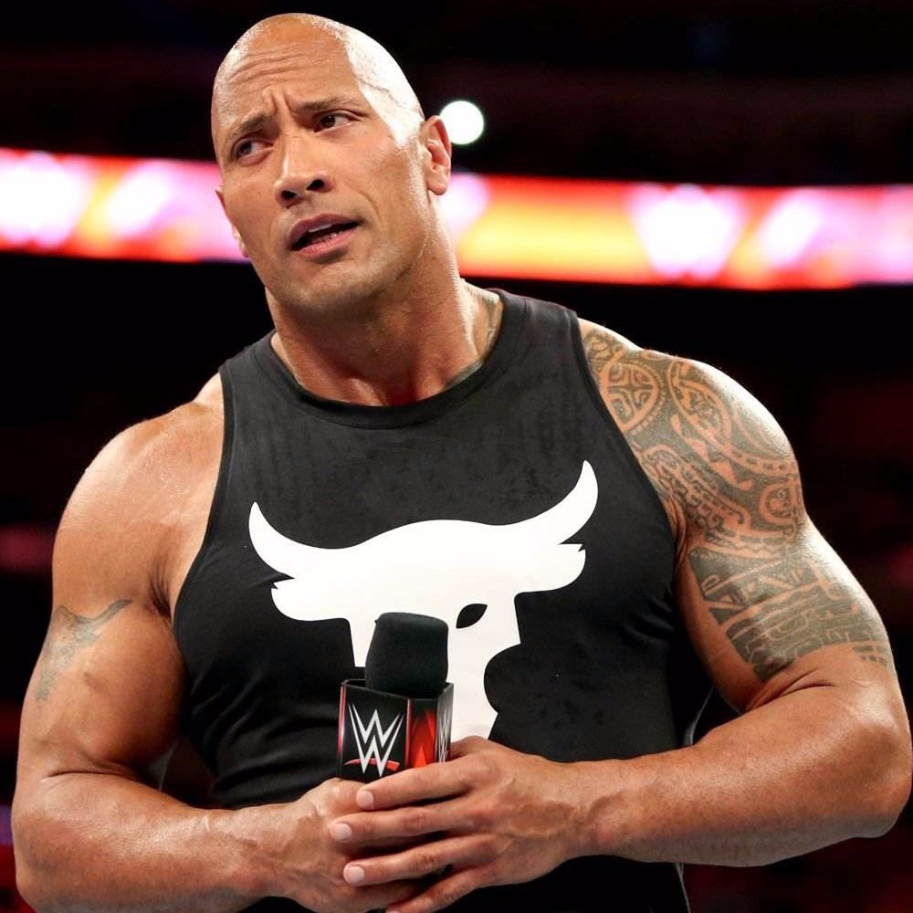 巨石强森1972年出生于一个摔跤世家,13岁开始健身,17岁开始打美式