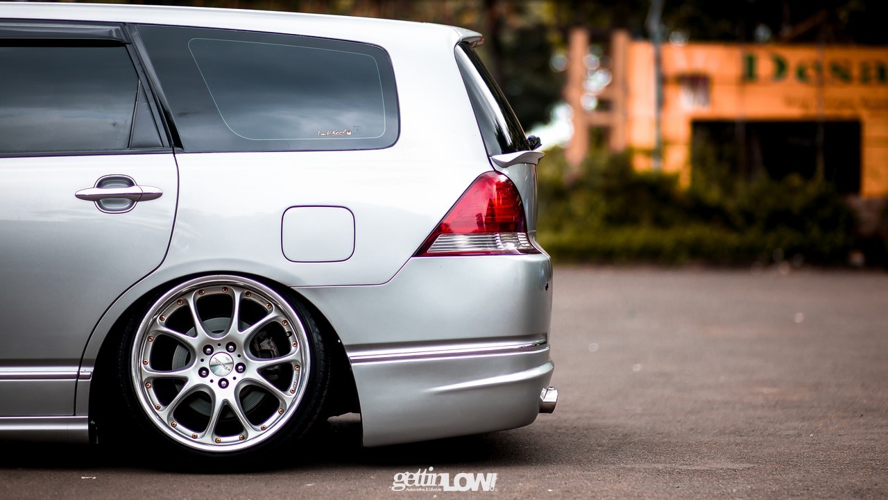 银色车难改?那就看你怎样改!本田奥德赛rb1改装案例