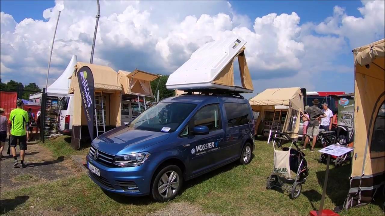 大众开迪改装车顶帐篷实拍