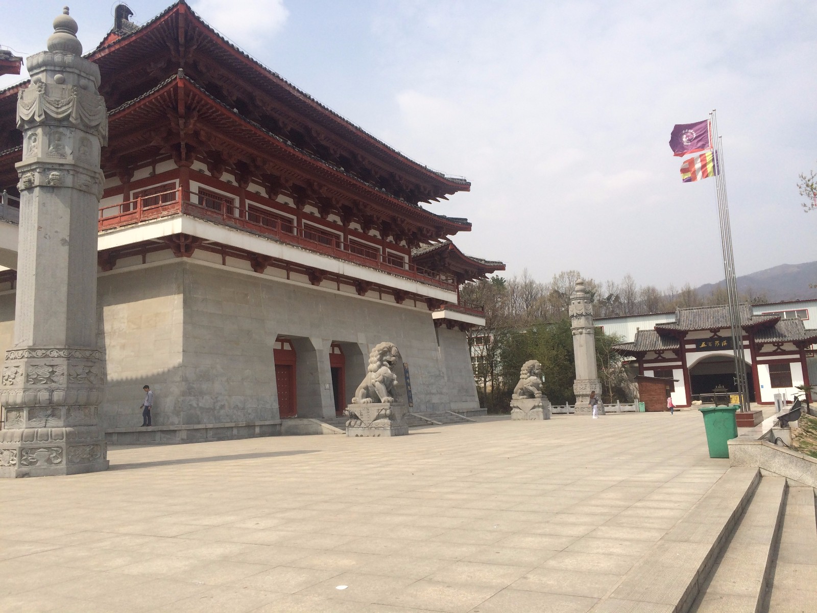 美图河南佛教学院文化看点桐柏五百罗汉堂