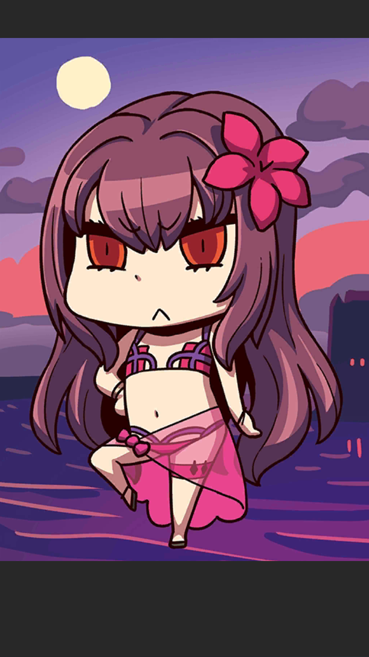 q版fgo英灵,你在过来我一棍子怼死你!