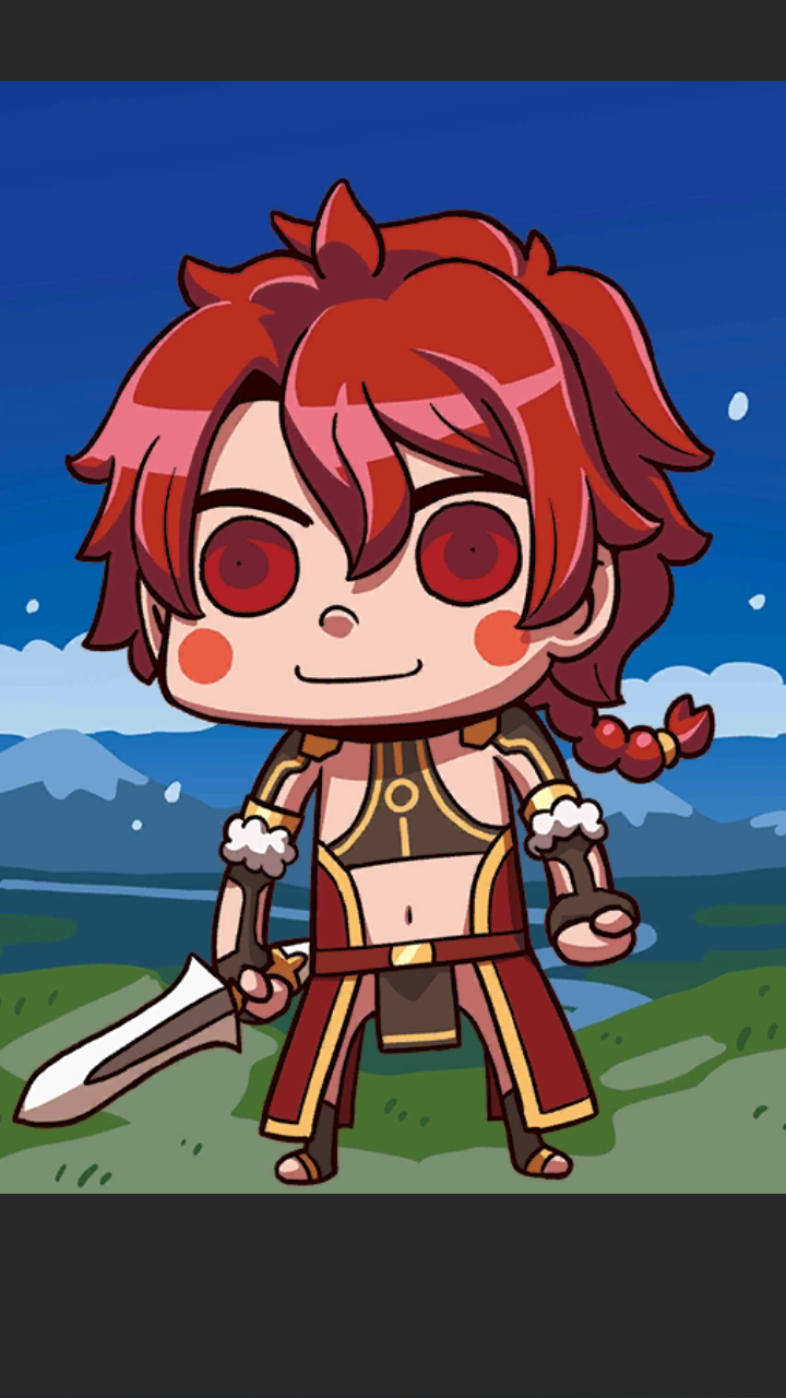 q版本fgo英灵,有没有人知道这颗像蛋一样的东西是谁啊?