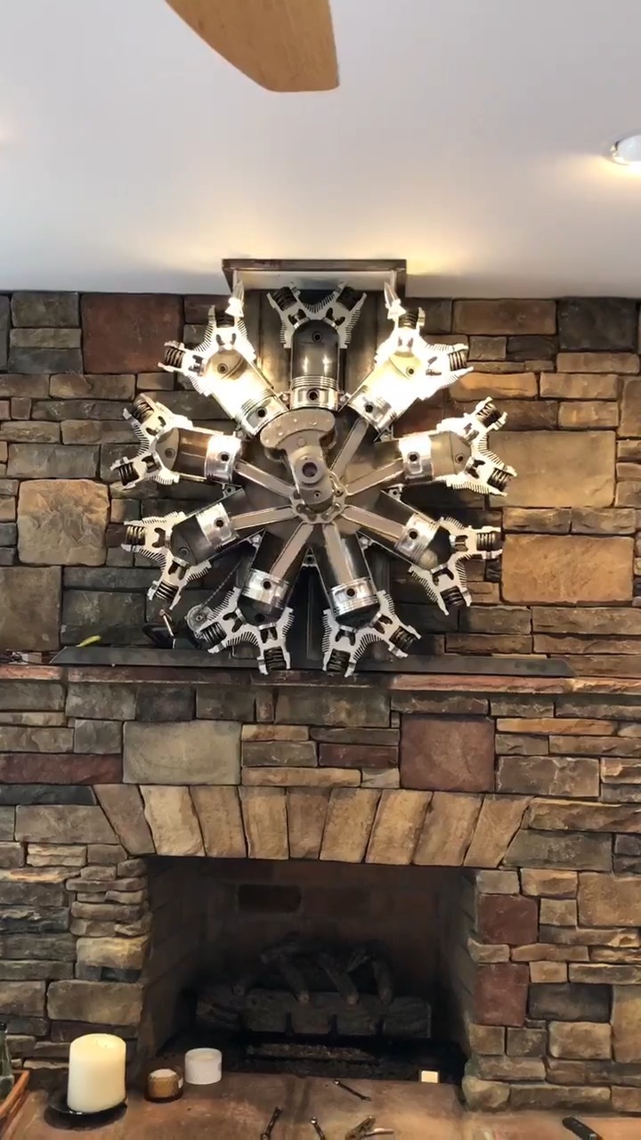 我司可定制此类工艺品个,用国产活塞六甲发动机//由美国二战期间