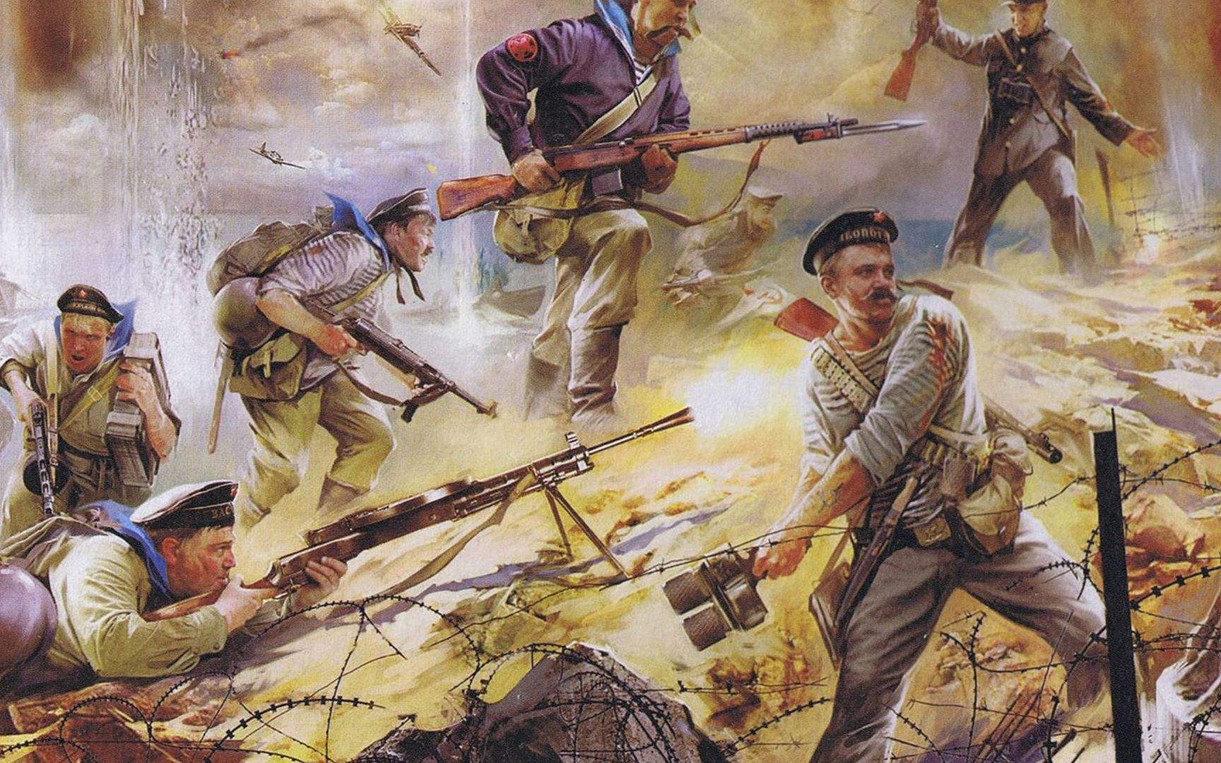 苏联水兵能跟随坦克冲锋?这支部队被德军敬畏地称之为黑色死神