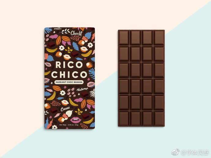 水果巧克力包装设计