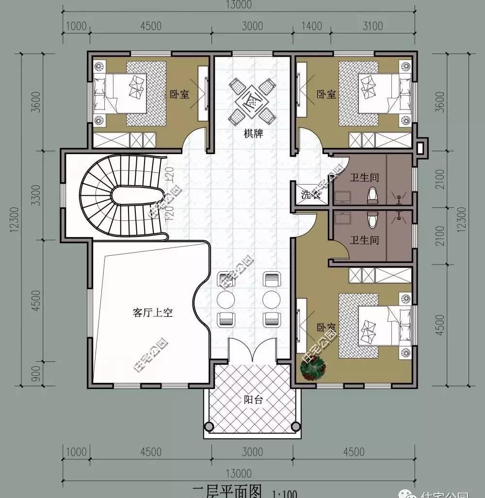 10套农村欧式别墅户型, 超大气落地窗好, 还是精美窄窗好 ?