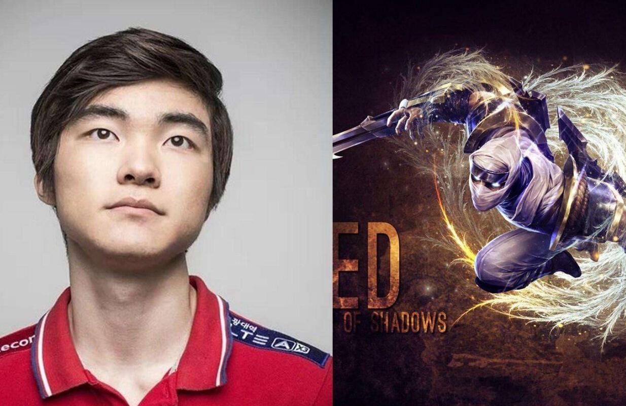 虽然自s3之后faker也很少在比赛中选出劫,但那场残血反杀岳伦的操作