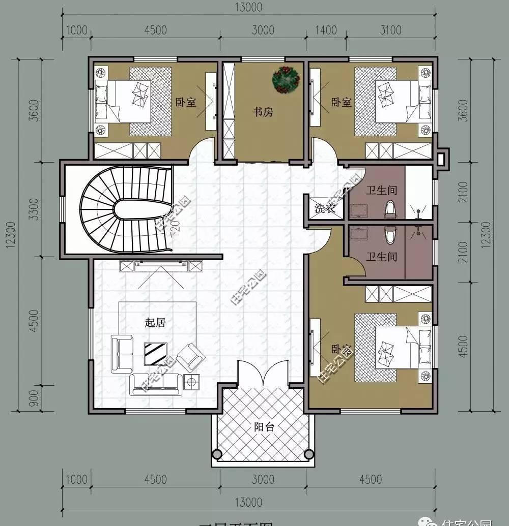 10套农村欧式别墅户型, 超大气落地窗好, 还是精美窄窗好 ?