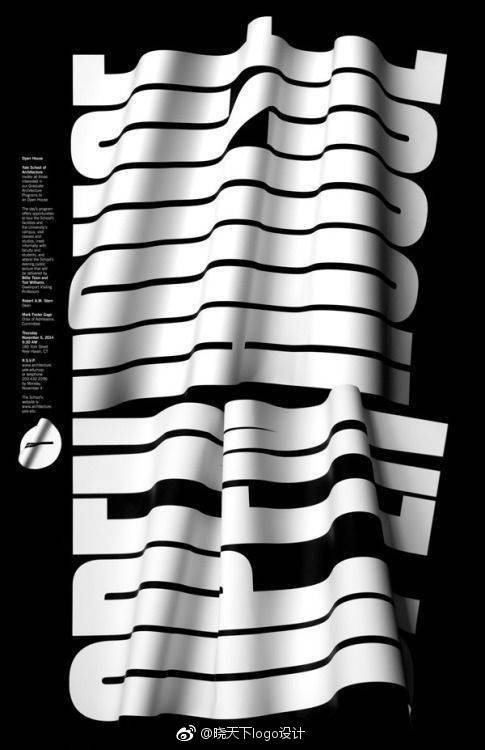 黑与白,经典的设计!