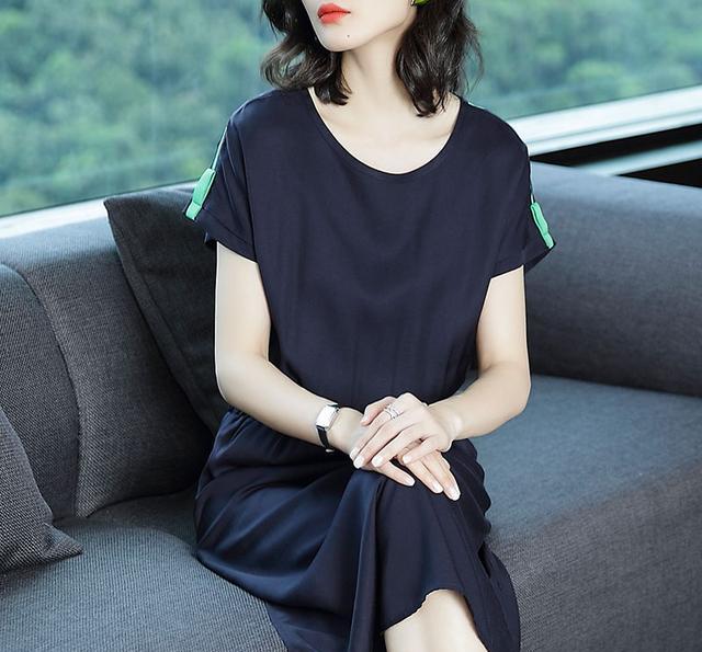 38℃的三伏天怎么穿都热, 试试阿吉多铜氨丝连衣裙, 清凉又漂亮