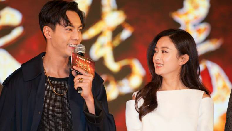 与赵丽颖合作的最帅4大男星,陈伟霆第二,第一名帅的无可争议