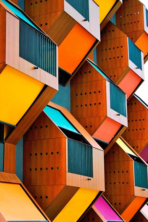 好看的马卡龙建筑