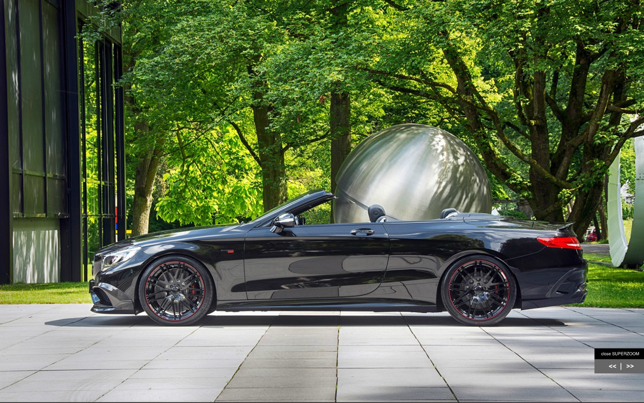 最新敞篷奔驰s brabus 850 6.0据说开久会秃头