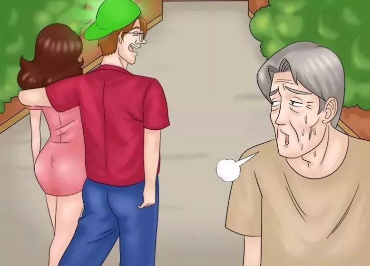 搞笑漫画:邻居老人怪霍顿晚上声音大,难道是他耳朵不好使?