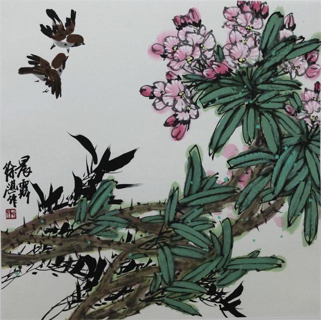 国礼艺术大师徐湛中国画作品欣赏