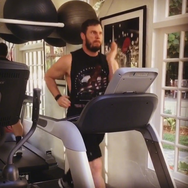 健身中的帕帕chris pratt,戏精本精 67