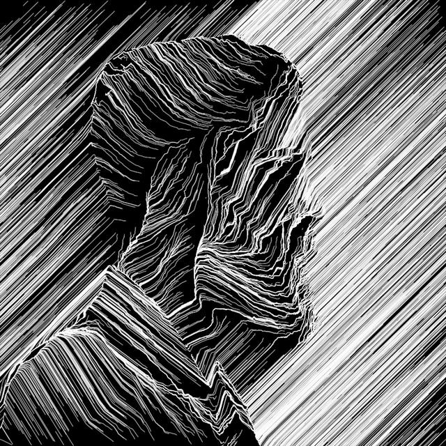 抽象化的线条艺术作品!