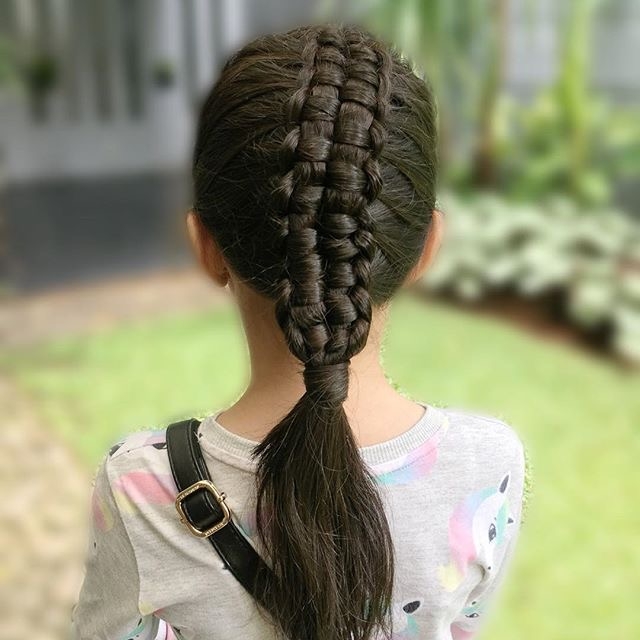 20款儿童编发简单好看再也用每天披着头发了