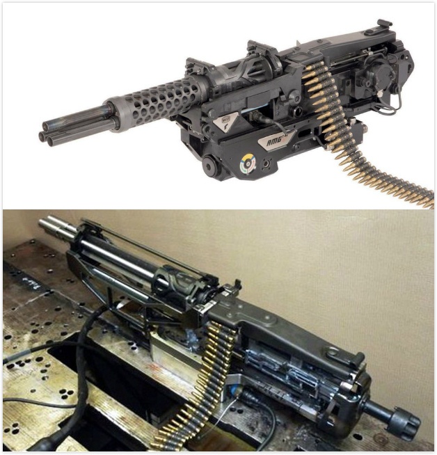 62毫米同轴机枪,简单来说就是一款3管的mg3