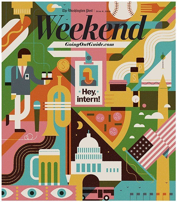 一组可视化分类信息图表设计分享