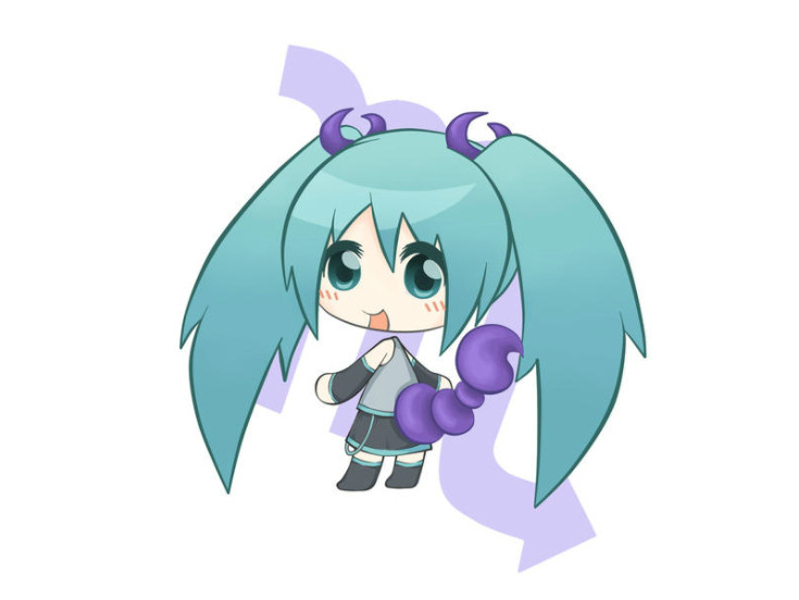 七大星座专属q版初音未来摩羯座的萌可爱巨蟹座的美到爆炸