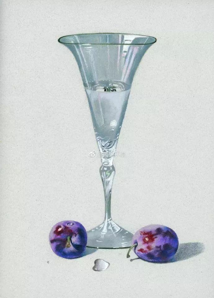 彩铅教程彩铅玻璃器皿不会画看这里