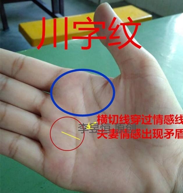 手相中出现横切线,要注意它的影响!