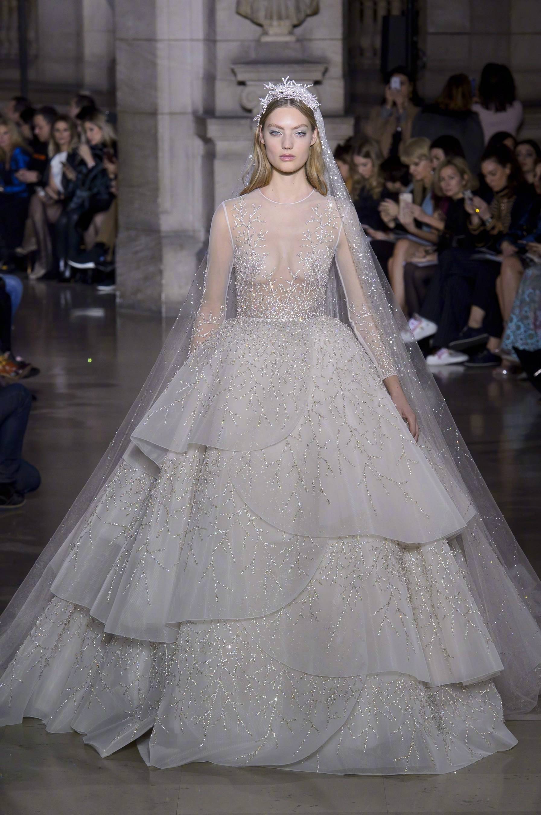 zuhair murad 婚纱系列秀场