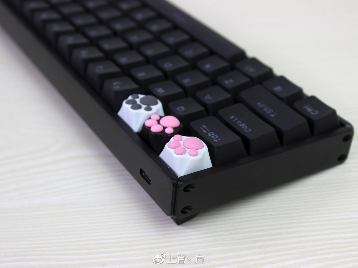 不撸猫也中了猫爪的毒—zomo 猫爪硅胶个性键帽 开箱图赏