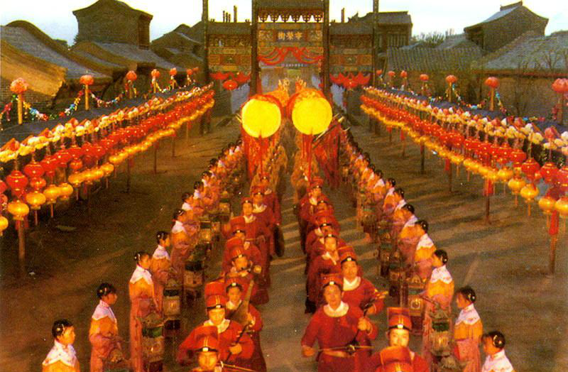 87版红楼梦元春省亲剧照最后一张作为资深红迷我第一次见