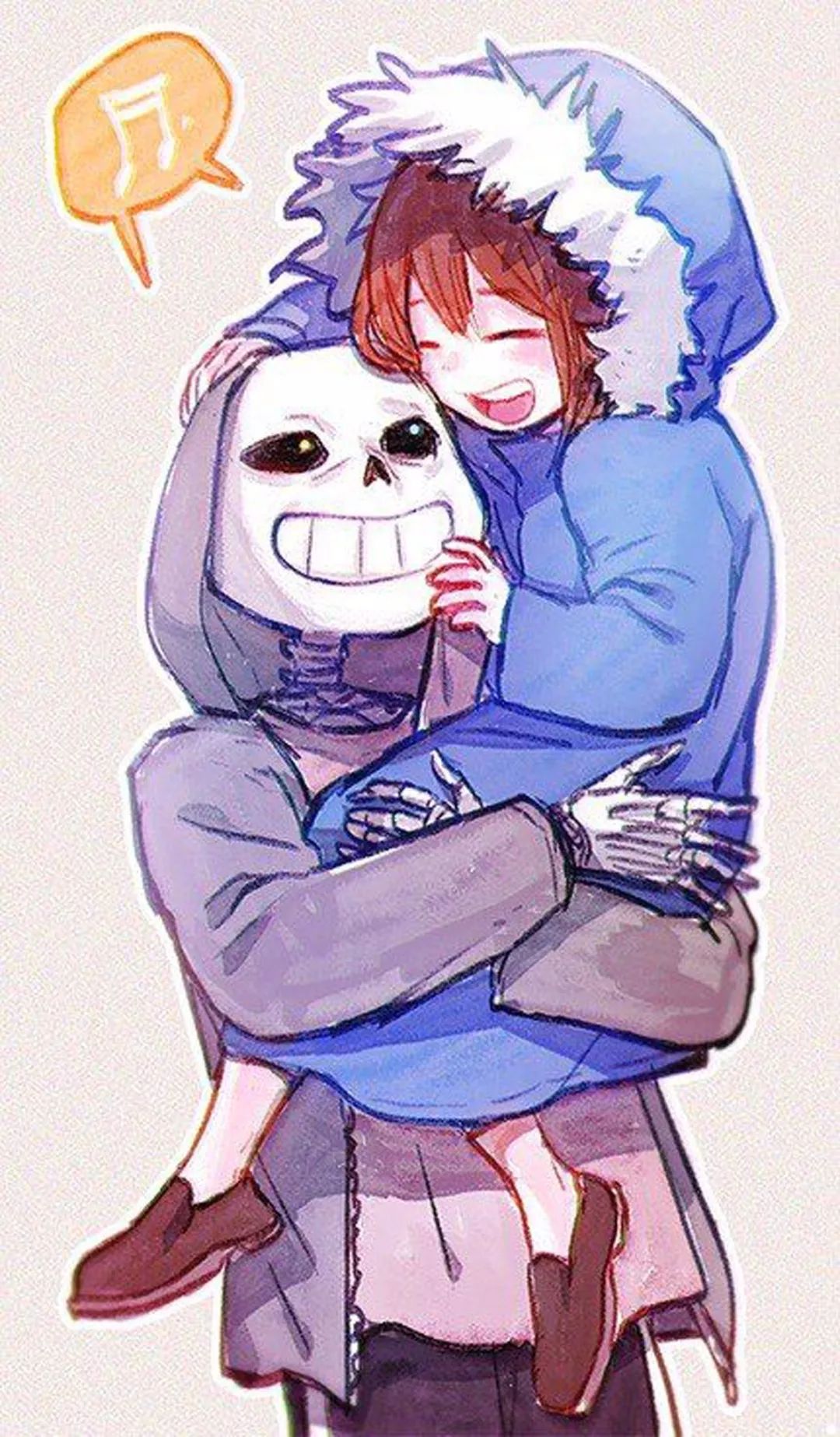 本期壁纸为undertale