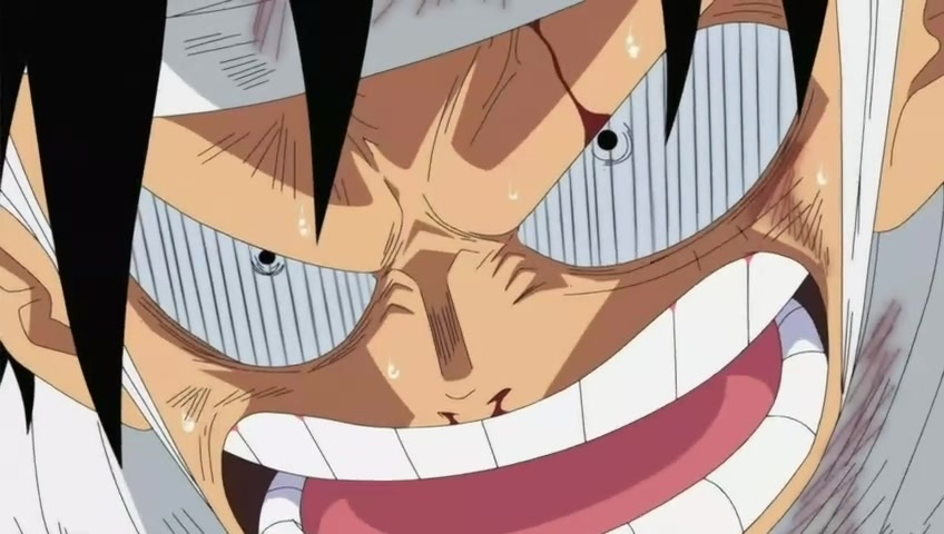 路飞因为失去艾斯而失声痛哭,表情太夸张了!