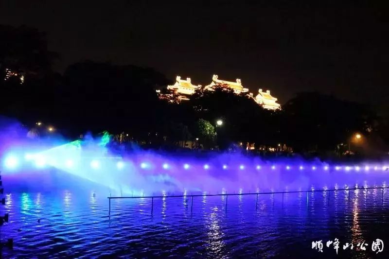 夜景新地标!顺德音乐涌泉震撼上线!大良,容桂,北滘.都在传