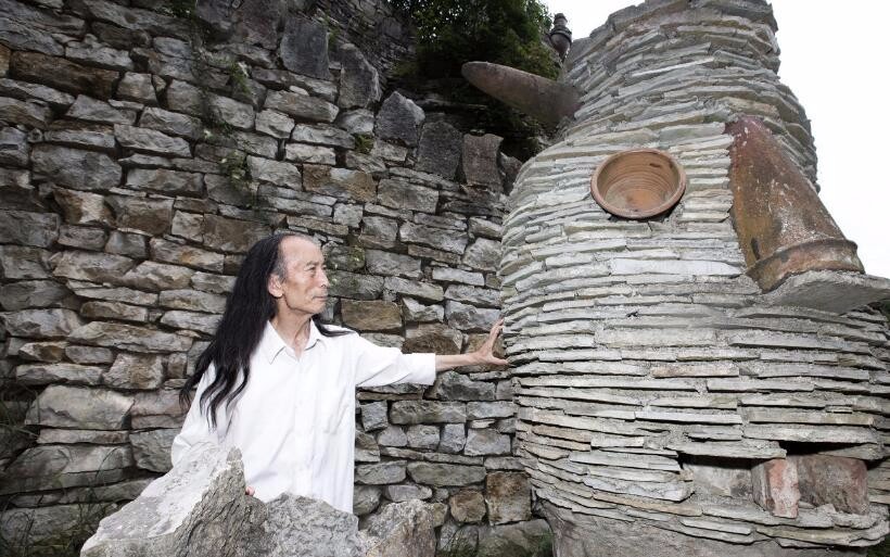 老教授用20年时间打造一座奇幻城堡,占地300亩,价值数亿元|宋培伦