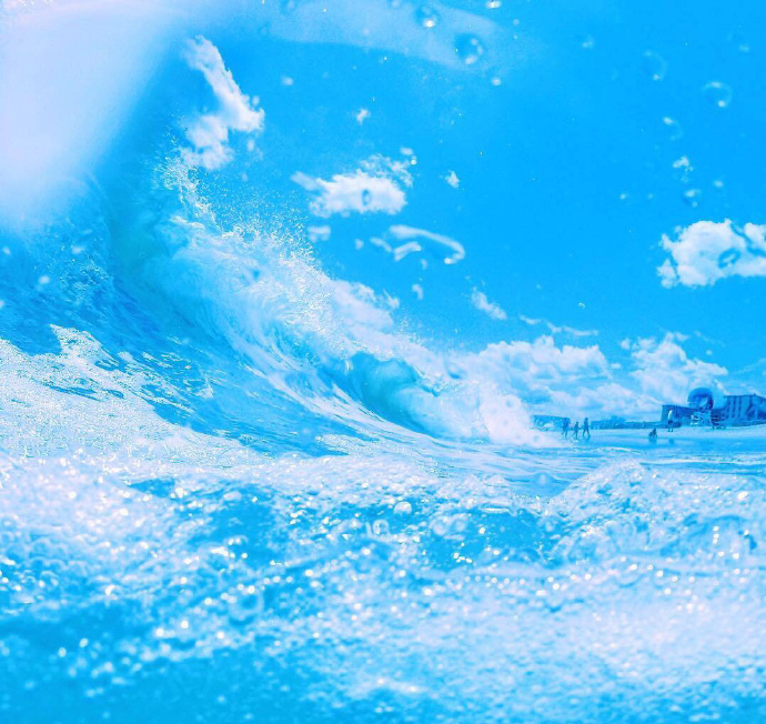 充满好运的幸运蓝 30s内点赞必有好运