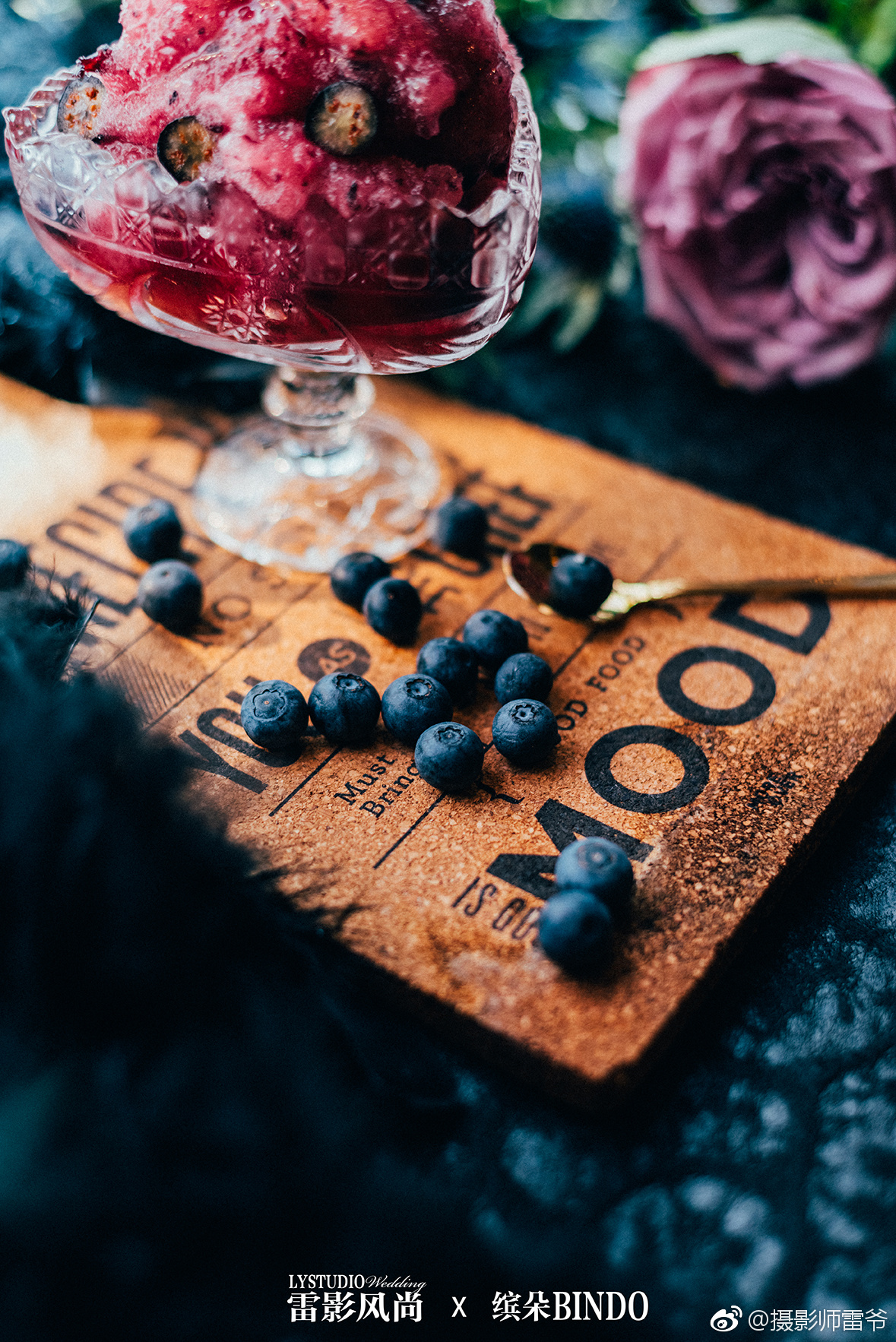 炎热夏天雷影风尚studio x 缤朵bindo送上一波花艺甜品屏保图片