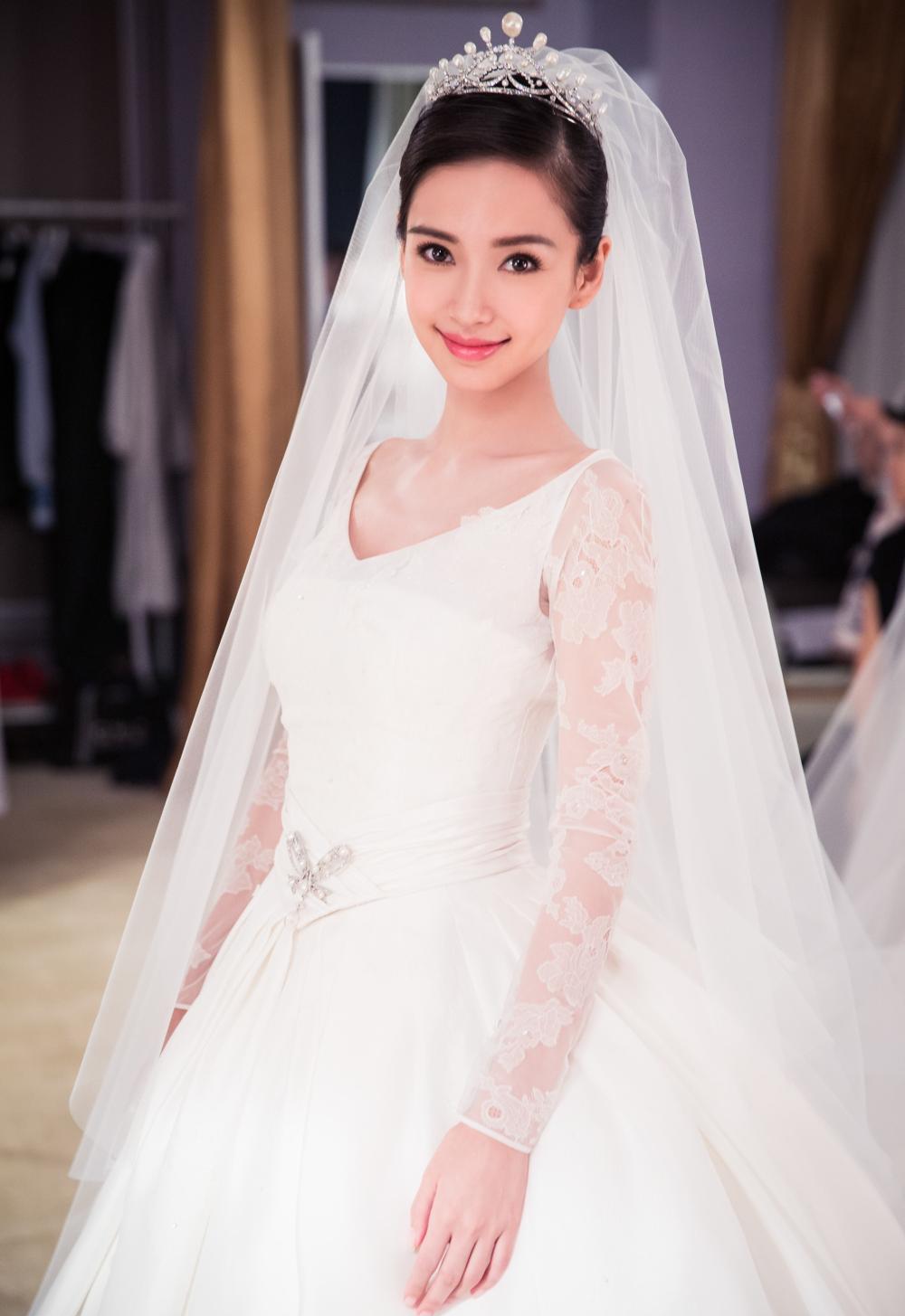 angelababy在婚礼上最美的几个瞬间羡煞了多少恨嫁的美女