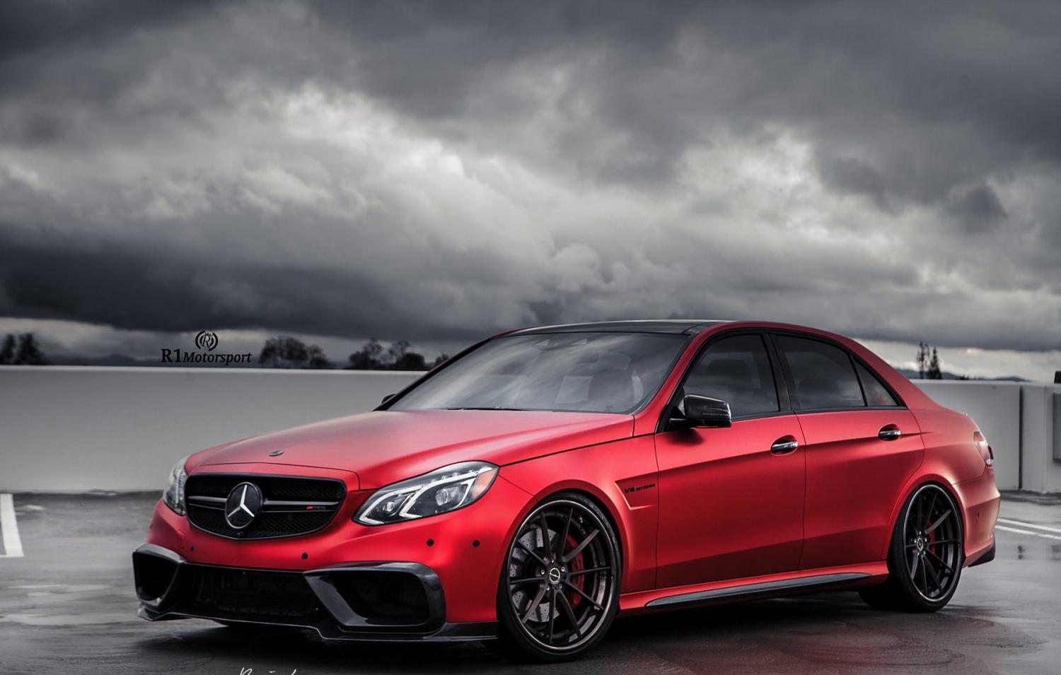 能骚包也要能快 奔驰e63 amg改装