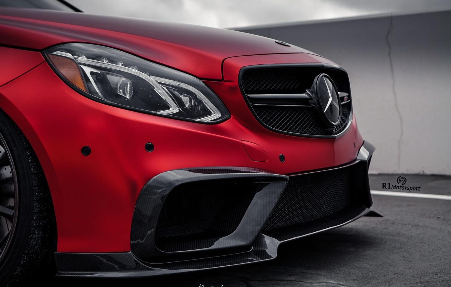 能骚包也要能快 奔驰e63 amg改装