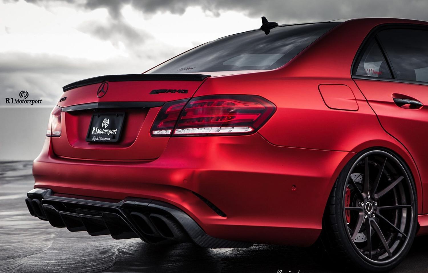 能骚包也要能快 奔驰e63 amg改装