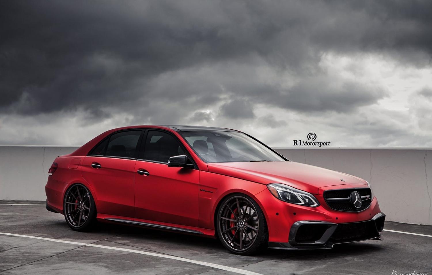 能骚包也要能快 奔驰e63 amg改装