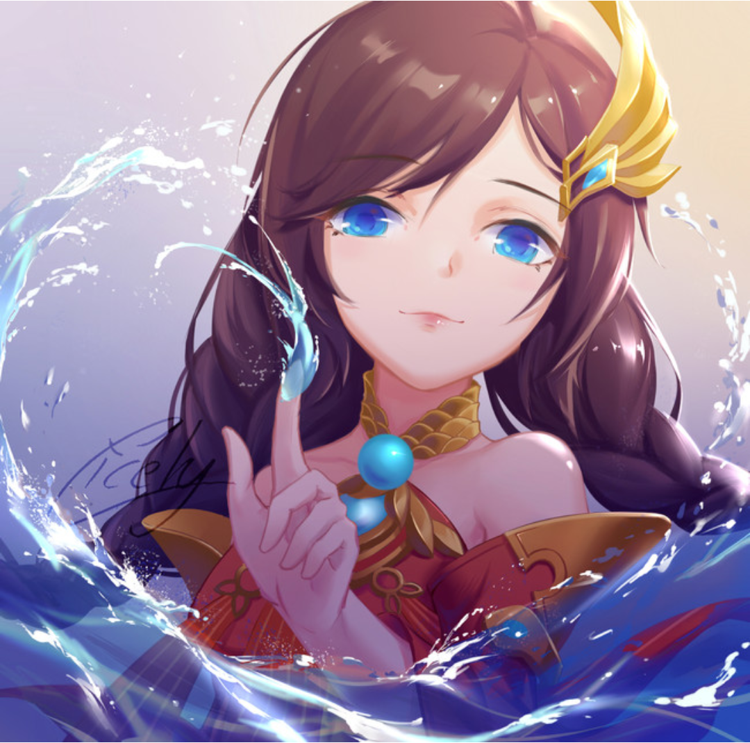 王者荣耀美型人物头像 画师:织影cicely