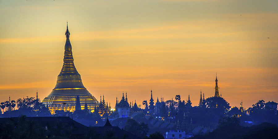 2899/人~缅甸仰光翡翠山 雪德宫大金塔 皇家湖 维桑海滩6日出团日