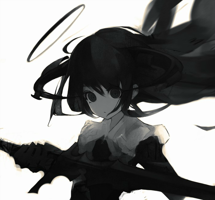 二次元暗黑系头像,反正已经很丧,再丧一点,也没什么吧