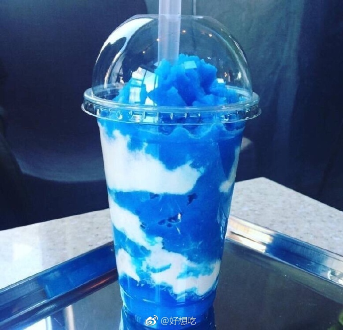 blueblues蓝天白云沙冰